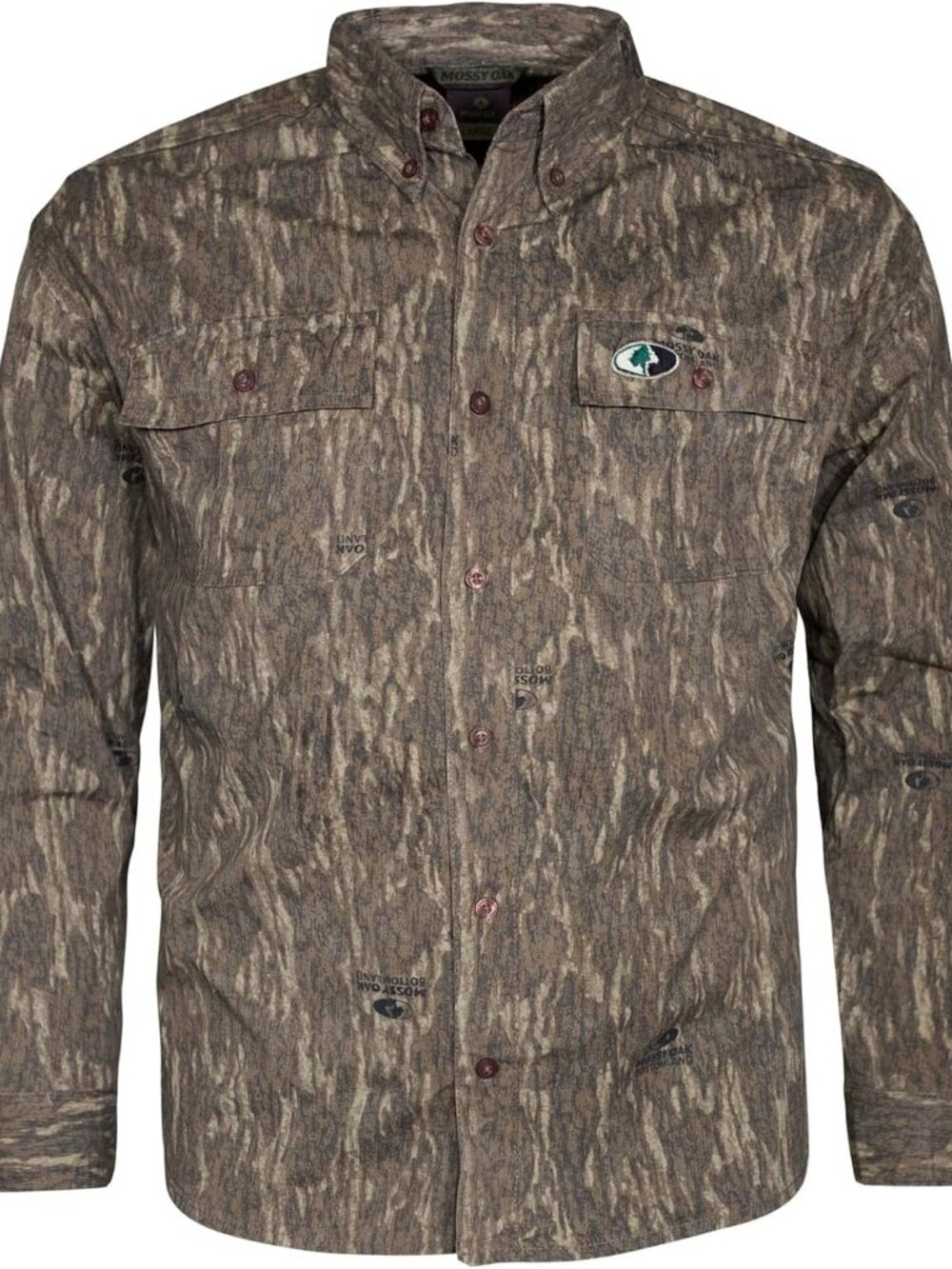 NWT Mossy Oak Cotton Mill Flex Camo Shirt - Men's XL